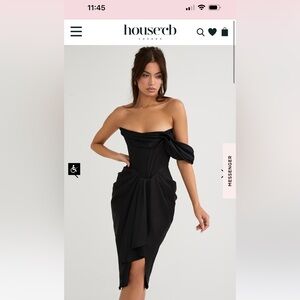 Black house of CB dress for sale
